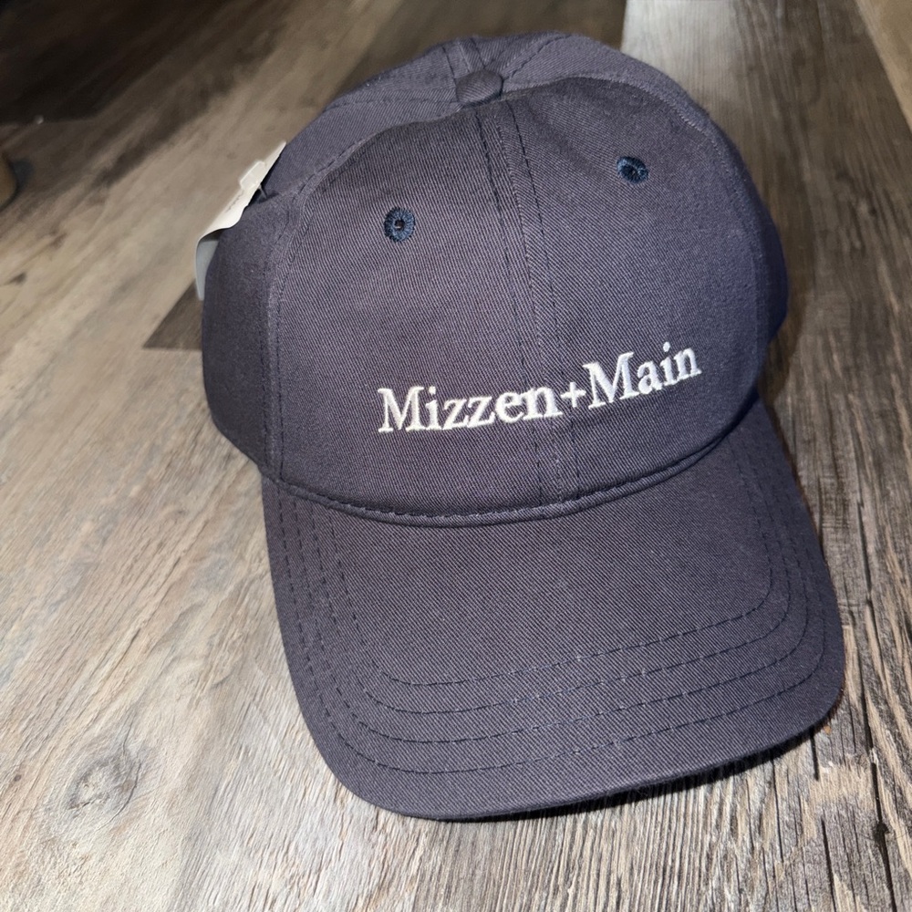 Mizzen+Main Dark Blue Baseball Cap